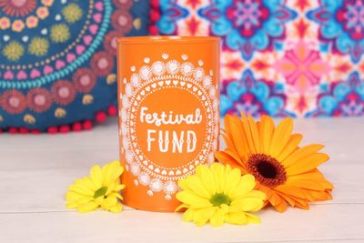 Wholesale Festival Fund Money Tin